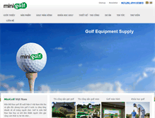 Tablet Screenshot of minigolf.vn