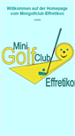 Mobile Screenshot of effretikon.minigolf.ch